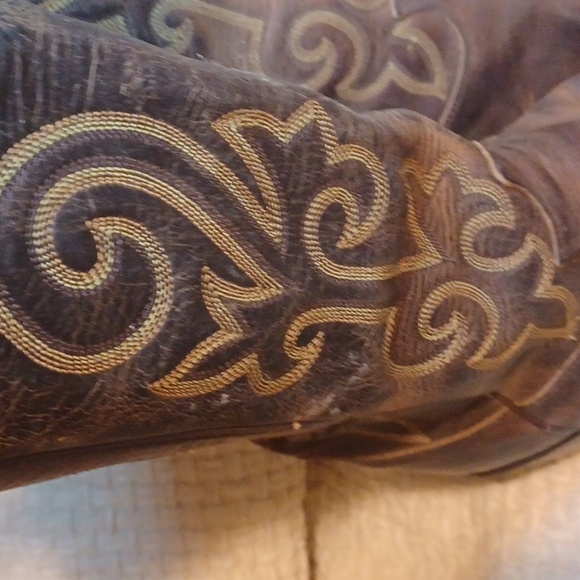 Mens Justin Cowboy Boots - Picture 2 of 8